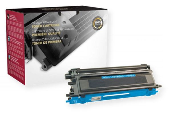 Clover Imaging Group 200466P Remanufactured Extra High Yield Toner Cartridge for Brother TN115C, Cyan Color; Yields 4000 prints at 5 Percent coverage; UPC 801509200843 (CIG 200466P 200-466-P 200466-P TN115C TN-115C TN 115C BRTTN115C BRT-TN115 C BRT TN115C BROTN115-C)